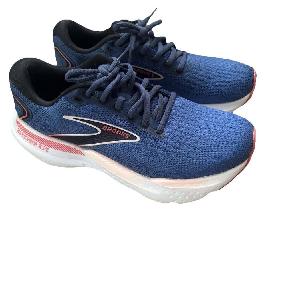 Brooks Blue and Black Running Shoes